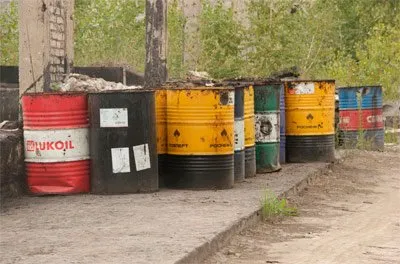 Нефтехимические отходы в Махачкале